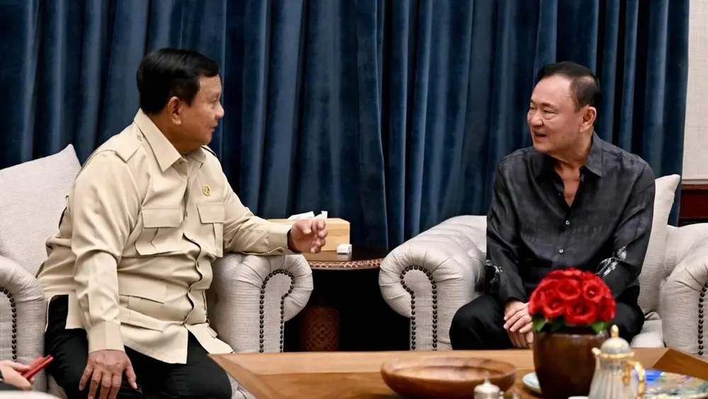 Prabowo Bertemu Thaksin Bahas Strategi Besar