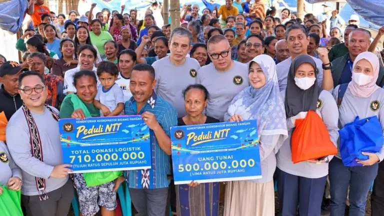 Bantuan Miliaran Rupiah Mengalir untuk NTT bantuan miliaran rupiah mengalir untuk ntt