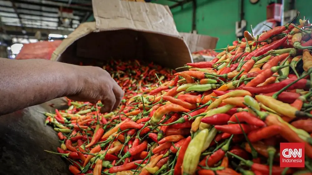 Harga Cabai Rawit Merah Nyaris Tembus 100 Ribu
