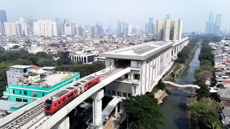 LRT Jakarta Rute Baru Gratis Siap Dijajal lrt jakarta rute baru gratis siap dijajal