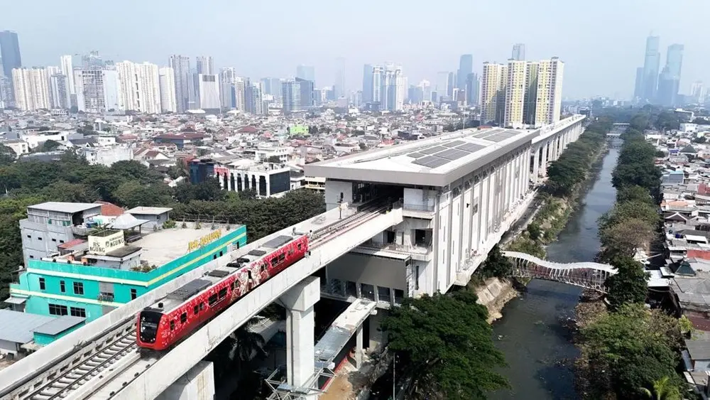 LRT Jakarta Rute Baru Gratis Siap Dijajal