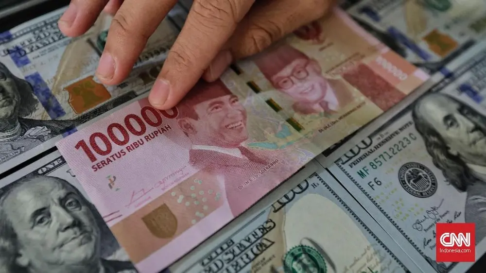 Rupiah Menggila Dolar AS Tersungkur