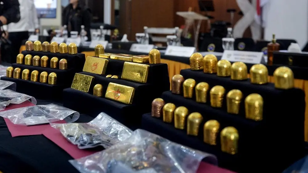 Emas Triliunan Rupiah Disita Bea Cukai