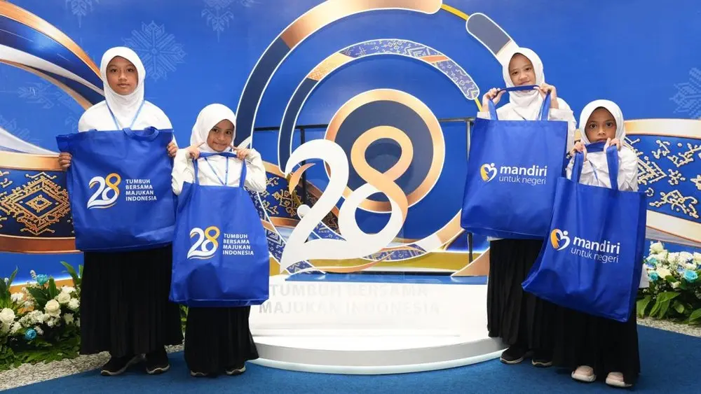 Misi Kemanusiaan di HUT Ke-28 Bank Mandiri