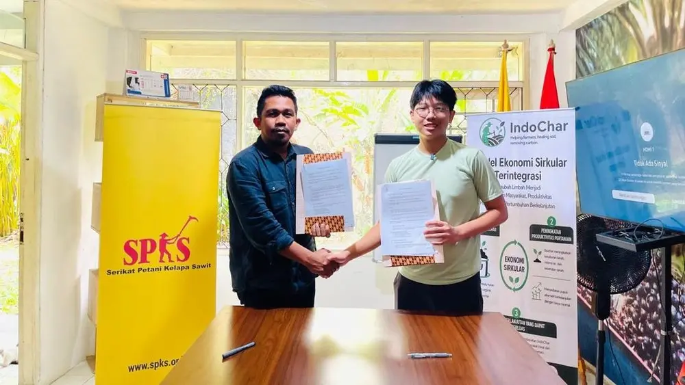 Solusi Limbah Sawit Jadi Biochar